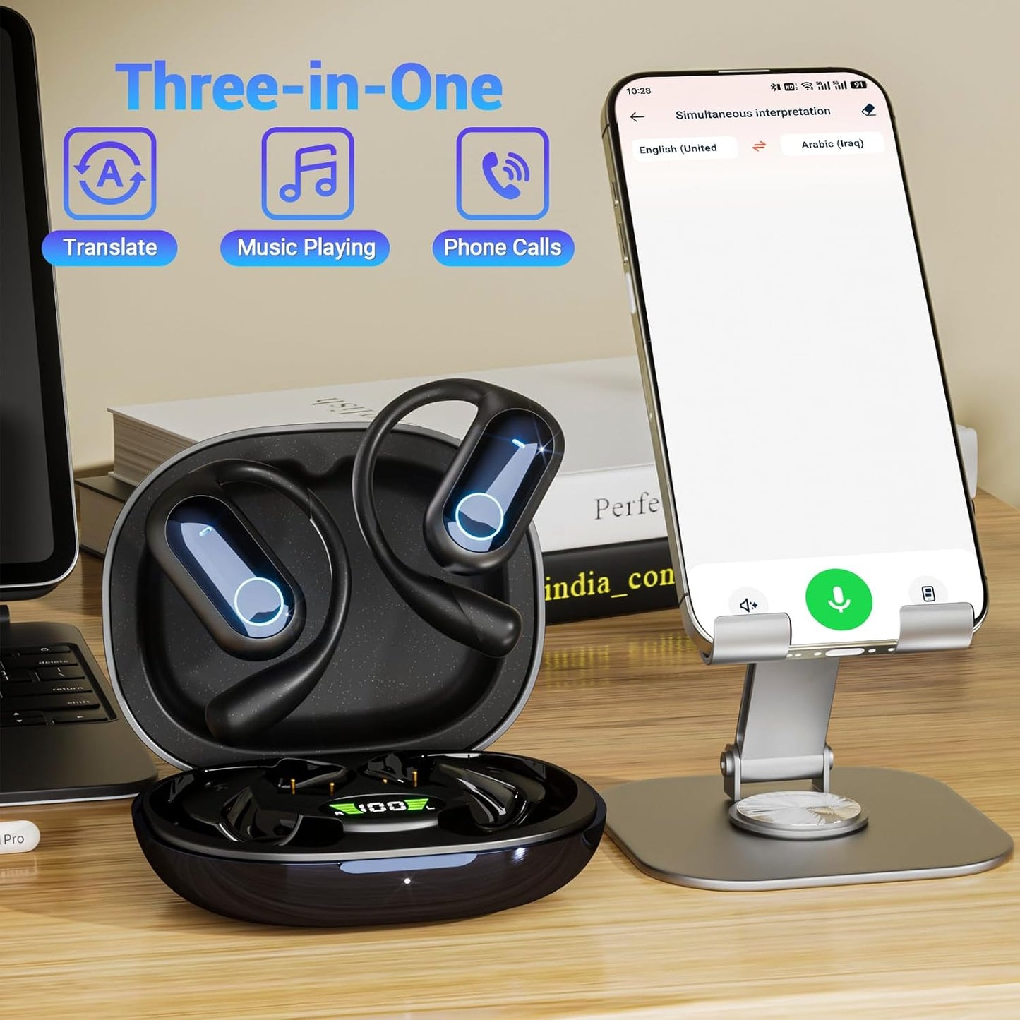 ShuaBuds Q17 translation earbuds.