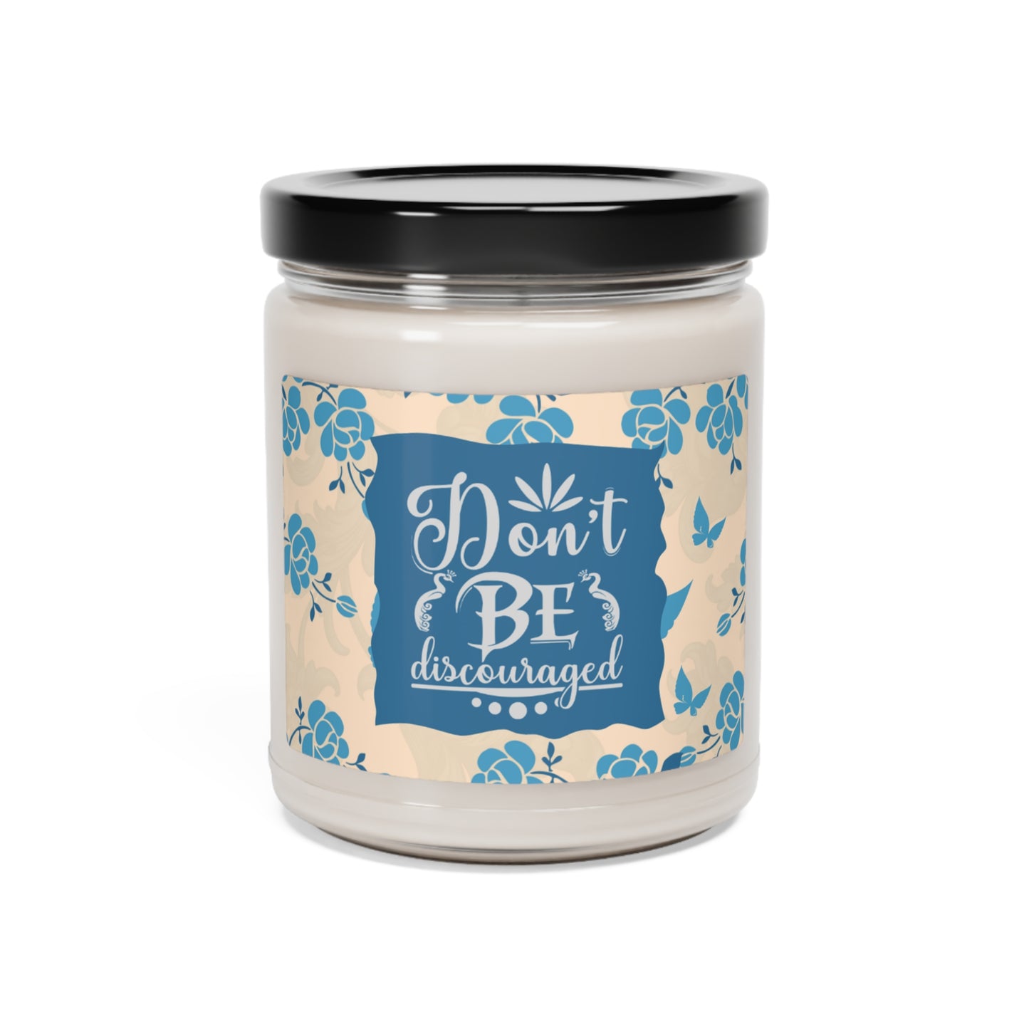 Scented Soy Candle w/Inspirational message, 9oz