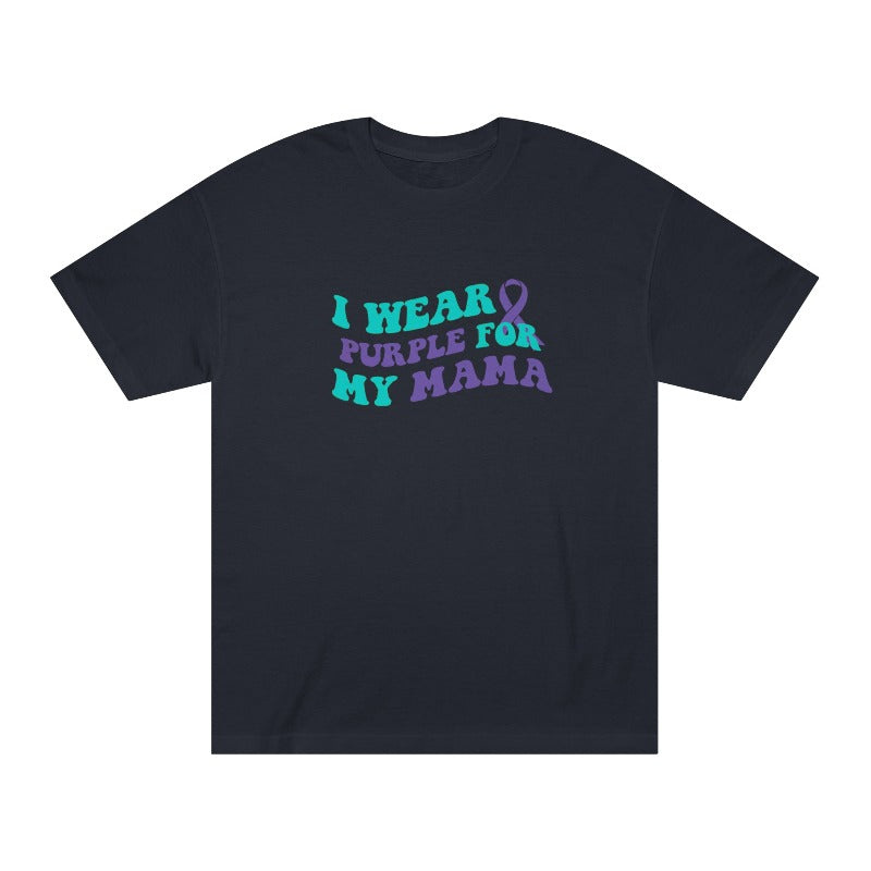 Alzheimer's awareness T-shirt, I WEAR PURPLE FOR....