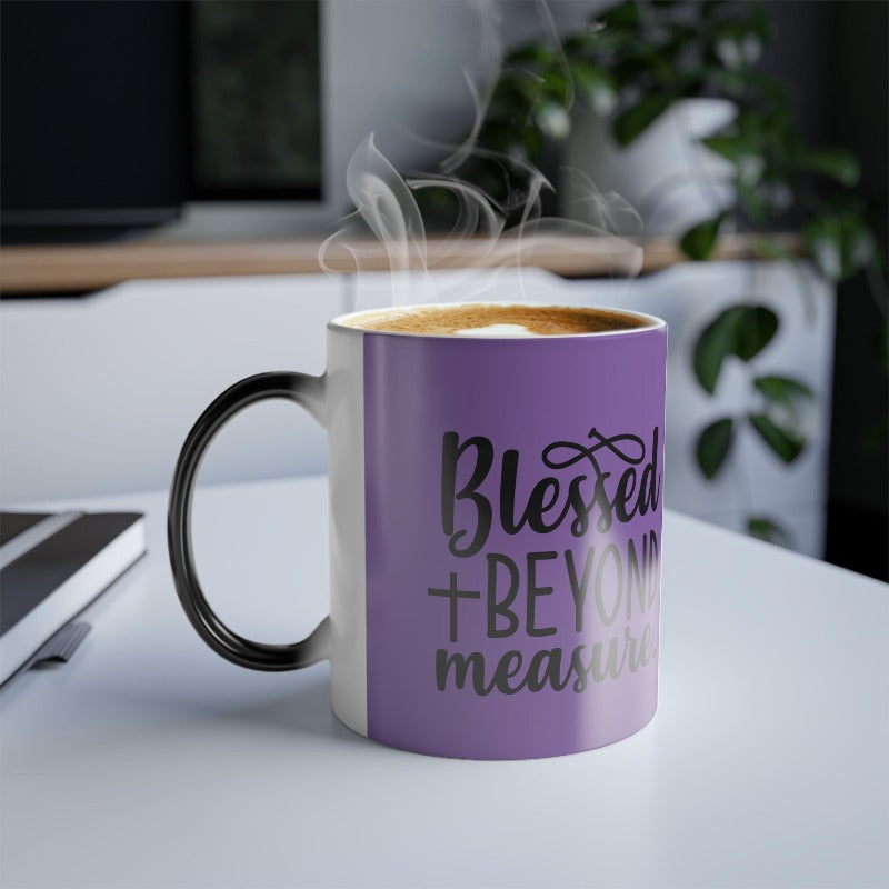 Encouraging color changing magic mug 11oz.