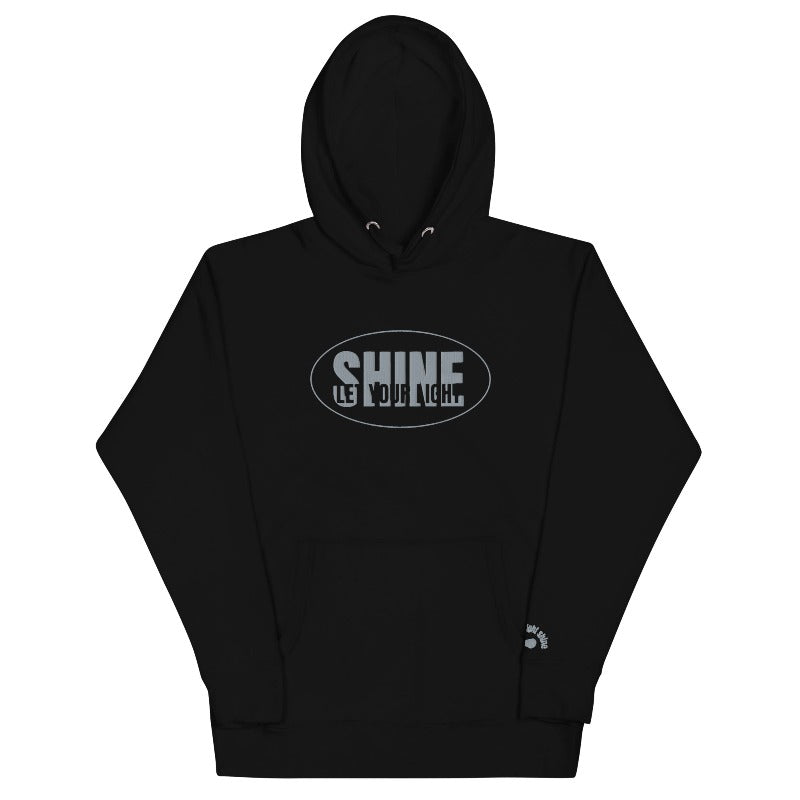 Let Your Light Shine Unisex embroidered Hoodie